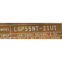 FUENTE DE PODER PARA TV LG / NUMERO DE PARTE 65895563 / EAY65895563 / EAX69501704 / LGP55NT-21U1 / EAX69501704(1.0) / EPCD14CB1D / 3PCR03127A / PANEL NC550TQG-ABKH7 / DISPLAY HV550QUB-F1D / MODELO 55UQ9000PUD / 55UQ9000PUD.BUSFLKR